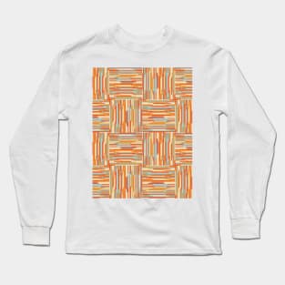 Vintage Hotel Floor Pattern Long Sleeve T-Shirt